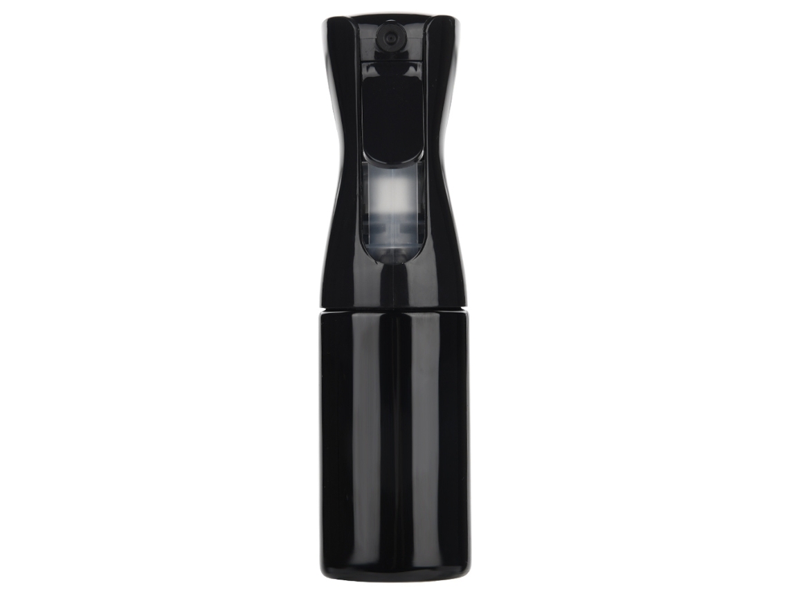 Botella De Spray Rellenable Para Peluquería, Herramienta De Pelo, Spray De Agua Para Barbería, Color Negro