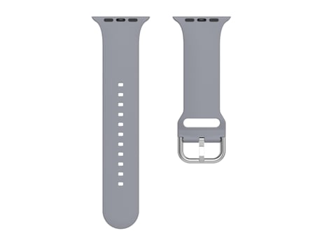 Correa de reloj de silicona de color sólido para Apple Watch Series 6 y SE y 5 y 4 de 44 mm (gris oscuro)
