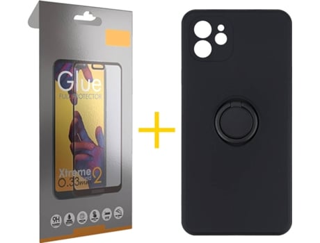 Carcasa + Protector de Pantalla para iPhone 11 SKYHE Negro