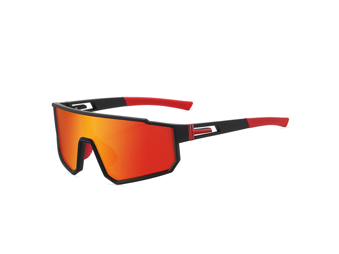 Gafas De Sol De Ciclismo Polarizadas Uv400 Gafas De Ciclismo De Bicicleta De Montaña Al Aire Libre Rojo Gertiz
