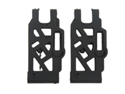 2 piezas de brazo oscilante de suspensión trasera de plástico para coche RC Bonzai Jubatus 1/14
