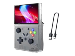 Consola De Juegos Portátil R43 Pro De 64 Gb, 4,3 Pulgadas, 4k Hd, Retro, Sistema Linux Para Psp, Ps1, N64, B