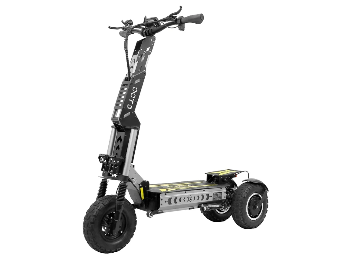 Ootd T30 Scooter Eléctrico Plegable, 2 X 1600w, Batería De 60v 31.2ah, Autonomía De Hasta 100 Km, 65 Km/h, Neumáticos Todoterreno De 13", Frenos Hidrá