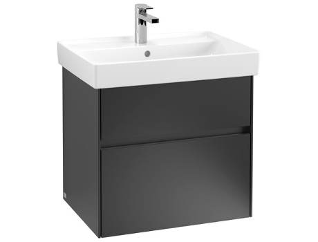 Villeroy &amp Boch Collaro tocador con iluminación 604x546x444 mm 2 cajones C009B0