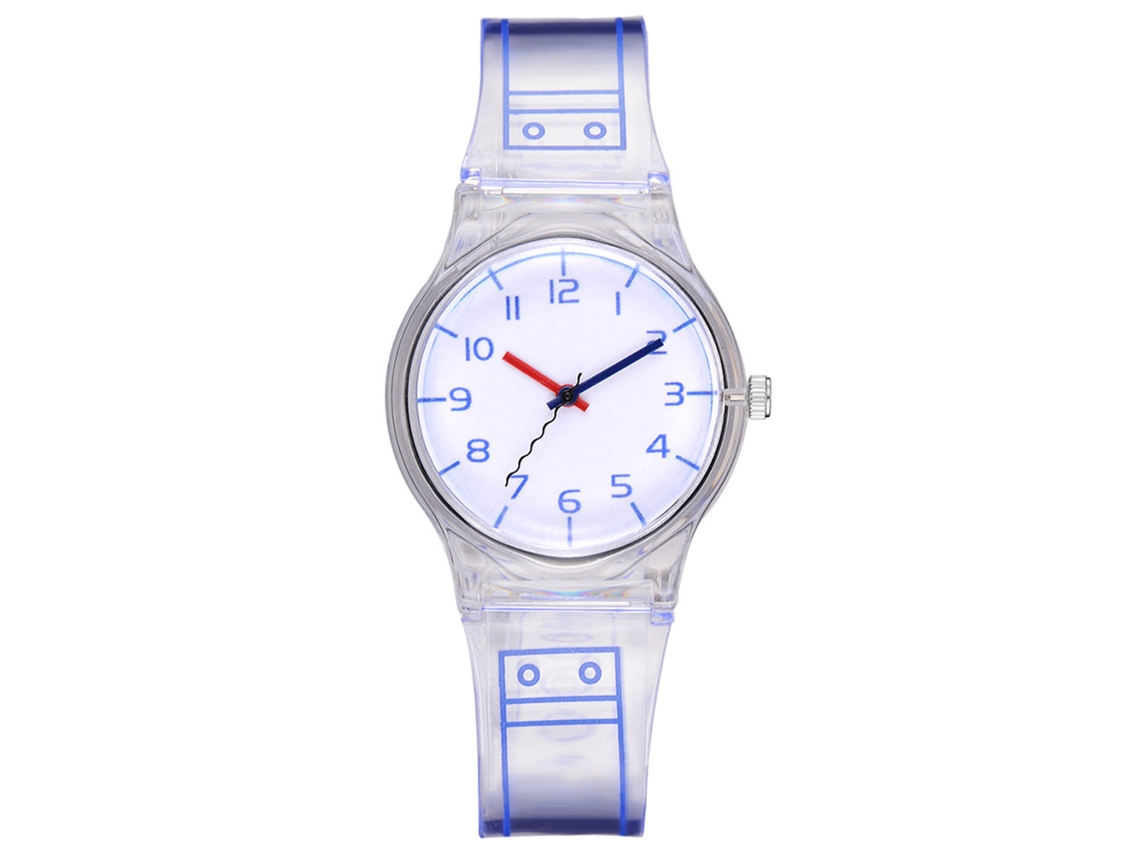 Reloj De Cuarzo Unisex Zhoulianfa De Piel Sintética Con Estampado De Casco (blanco)