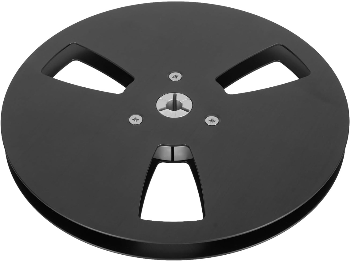 Carrete De Cinta Vacío De Aleación De Aluminio, 1/4", 7 Pulgadas, Con Agujeros