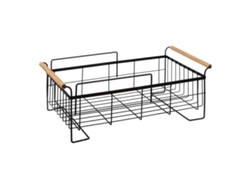 Estante para discos - 2 pisos - metal