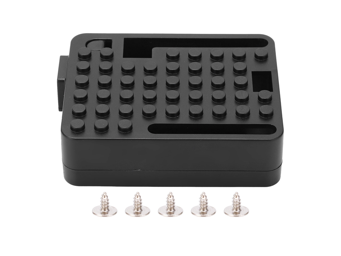 Yncm2026-caja Protectora Abs Para Placa De Desarrollo Con Interruptor De Reset Componentes De Ordenador Negro