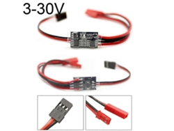 4 Interruptores Electrónicos De Control Remoto De Alta Corriente De 20 A, 3-30 V, Protección Para Modelos Aéreos, Drones Rc, Agua P_ozo