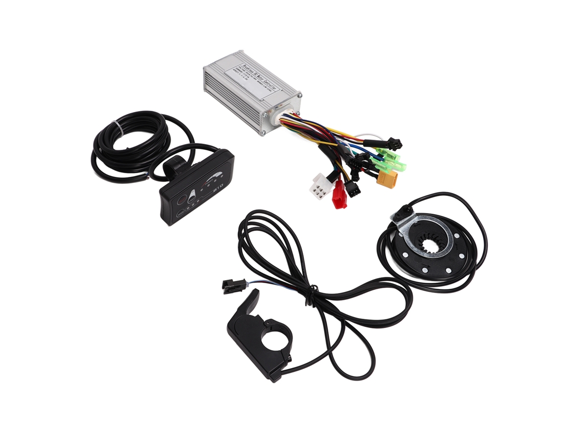 Vlrla-kit Controlador De Conversión Bicicleta Eléctrica Sine Wave 3 Modos Con Sensor Asistencia Y Panel Led S810