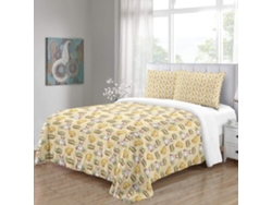 Juego Ropa Cama Funda Nórdica Microfibra Juego Estampado Almohada Niños 200x200cm 200 X Cm 65