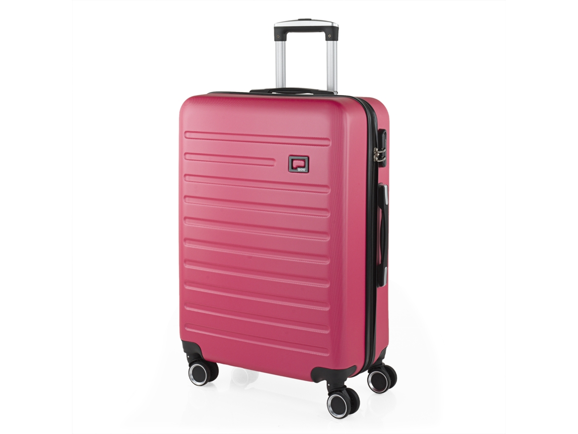 Maleta Abs Mediana SKPAT Nantes fucsia (45X66x24 Cm - 61L)