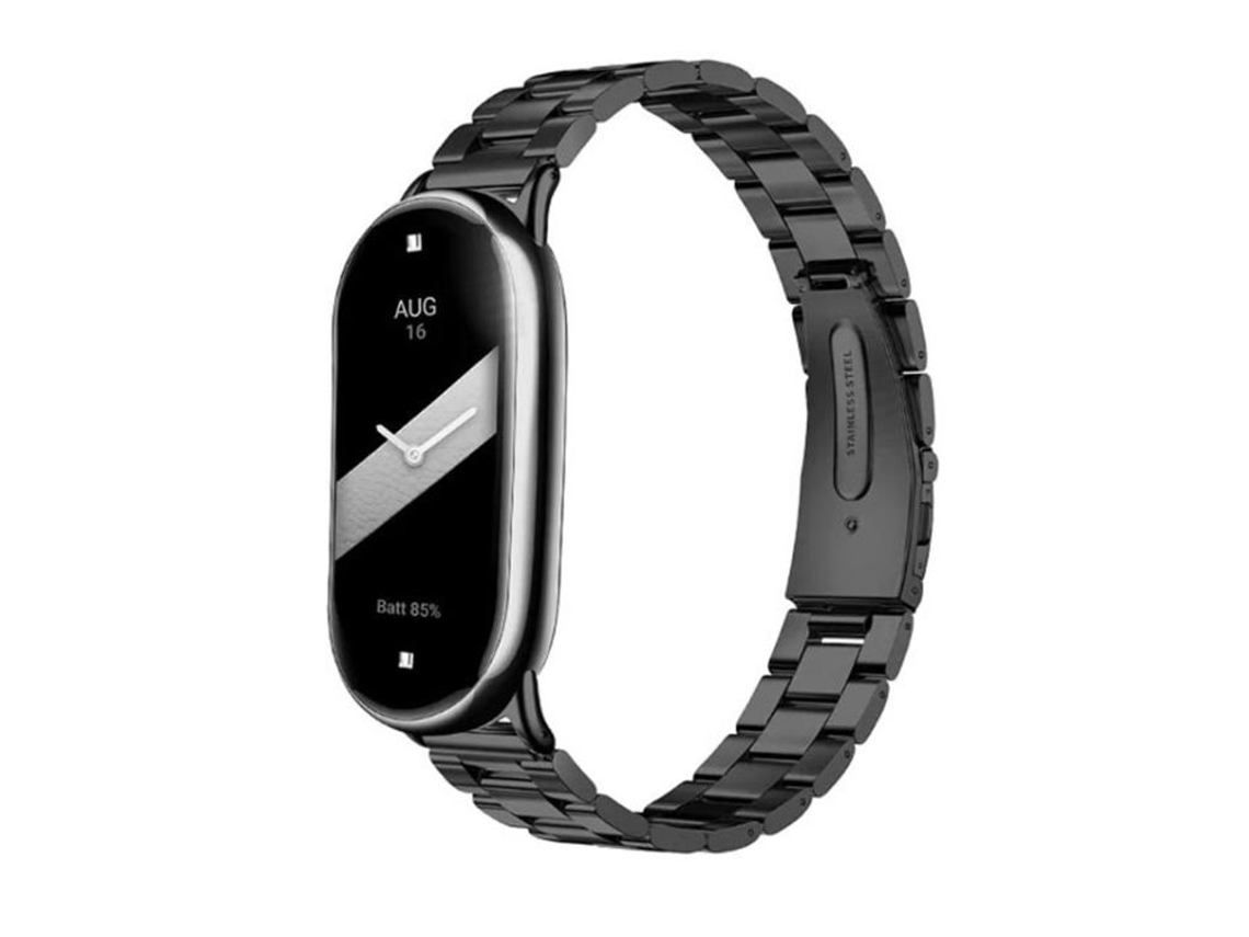 Pulsera para Xiaomi Band 10/9/8 - Aleación de titanio - Hebilla plana - Tres esferas