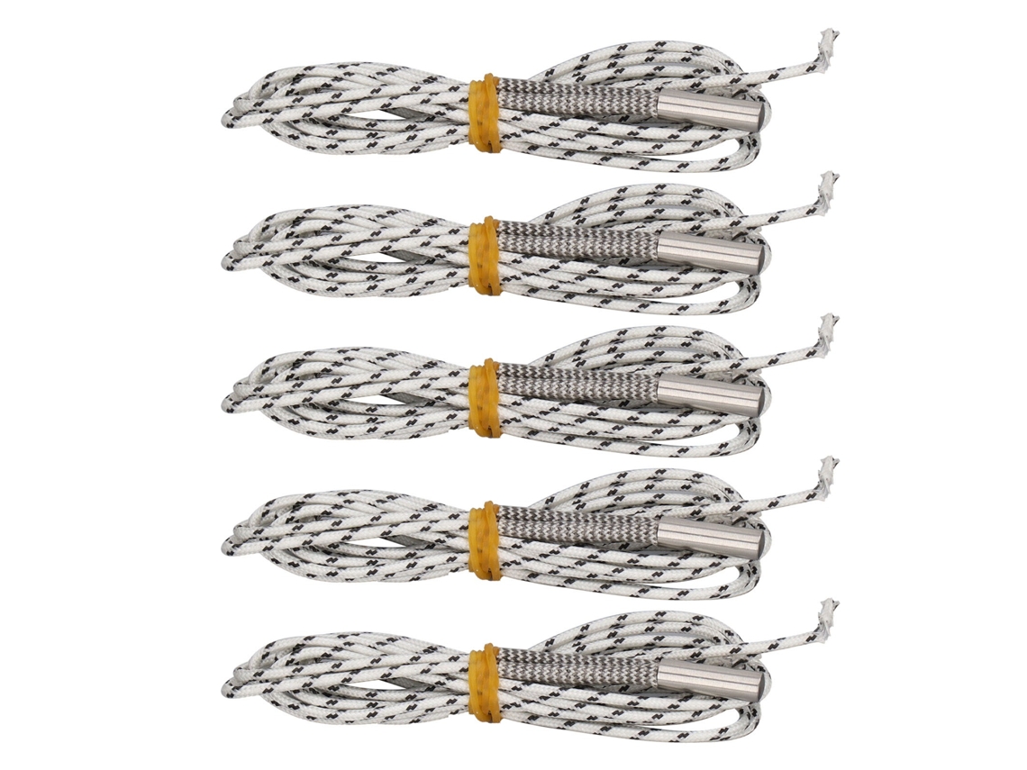 5 Piezas Tubo Calefactor 50w Acero Inoxidable Para Impresora 3d, Barra Calefactora 1m Dc24v, Pieza De Impresora 3d