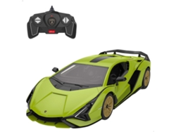 Coche de control remoto y kit de modelo Lamborghini Sian 1:18 RASTAR