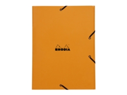 Carpeta elástica con 3 solapas RHODIA