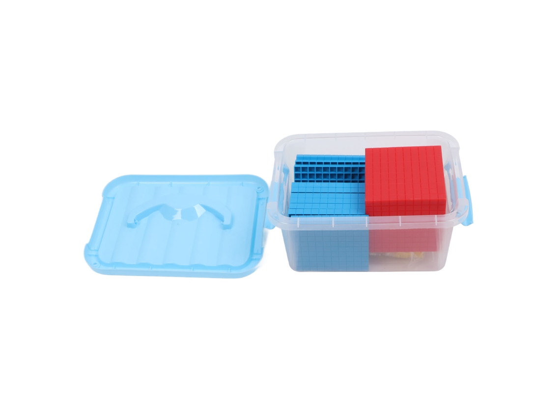 Juego de bloques base Diez para herramientas interactivas de aprendizaje matemático infantil