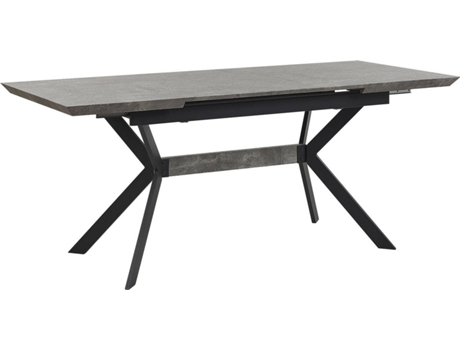 Mesa de Comedor Extensible Benson (Gris - MDF -140/180x80x76 cm)