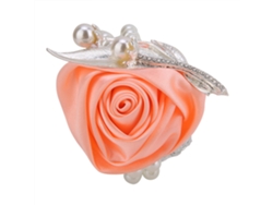 Flor artificial para pulsera de novia, hermoso ramillete de boda y decoración.