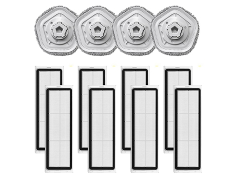 Filtros hepa mop pads para xiaomi dreame bot w10 robô aspirador de pó