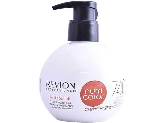 Tinte de Cabello REVLON Nutri Color Creme 740-Light Copper 2 (70 ml)