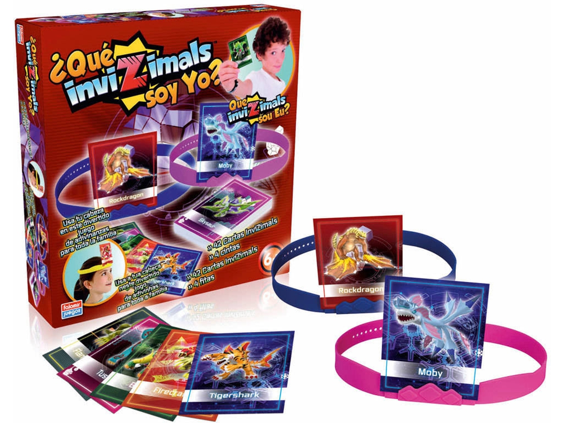 Juego Educativo INVIZIMALS Qué Invizimals Soy Yo (Edad Mínima: 6 Años - 27 x 4,7 x 27 cm)