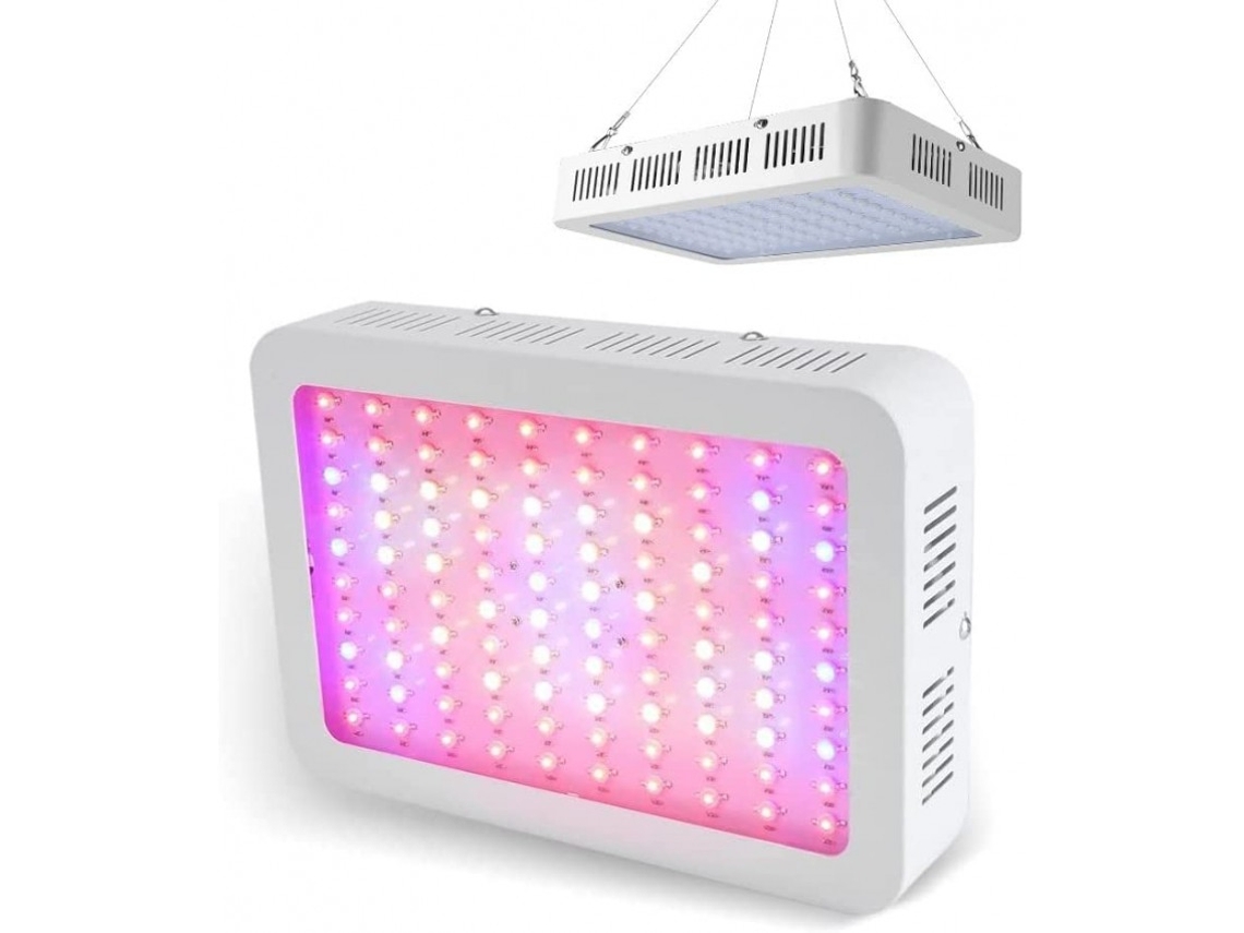Lampara De Crecimiento 100 Led Para Cultivo Vets Luz De Paneles De Floración Para Plantas De Interior Flores 1000W DED
