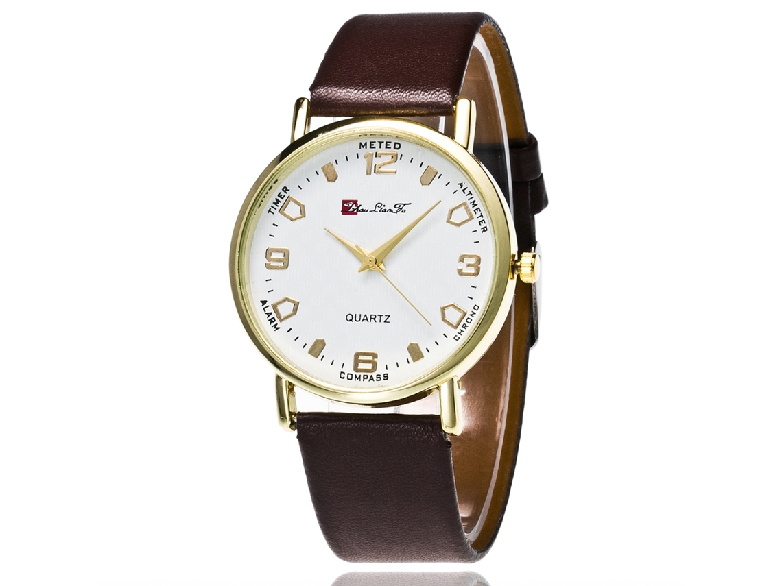 Reloj De Pulsera De Cuarzo Para Mujer, Informal, Moderno Y Duradero, Zhoulianfa Coffee