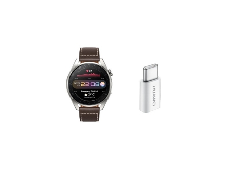 Smartwatch HUAWEI con Adaptador 5V2A Tipo C Watch Pro Classic
