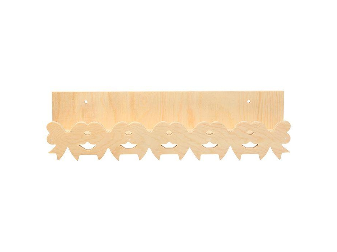 Estante de madera 42 x 11 cm - Nudos