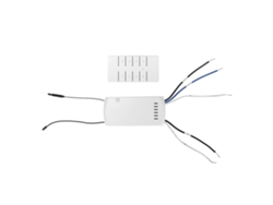Controlador inteligente de ventilador de techo con Wi-Fi, luz y control remoto.