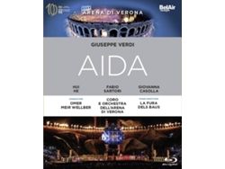 Blu-ray Video La Fura Dels Baus/Tagliavini/Casolla/He/+ - Aida (1 CDs)