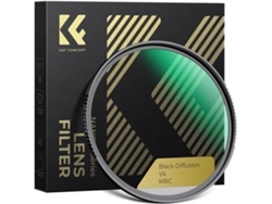Filtro De Difusão Preto 1/4 Com Efeito Cinematográfico Para Lente De 82 Mm