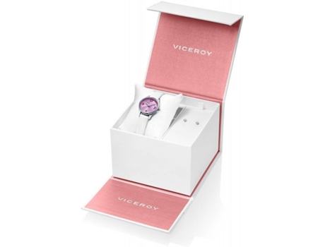 Reloj VICEROY Infantil (Piel - Blanco)