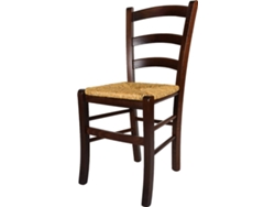 Cadeira T M C S Venezia (Castanho - 88x43x46 cm - Madeira)