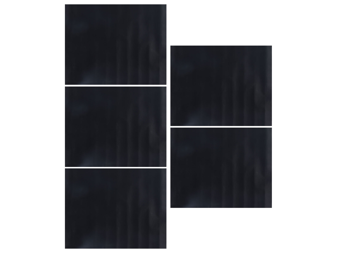 5 Tapetes Rectangulares Antiadherentes De Ptfe Reutilizables Para Barbacoa, Ideales Para La Cocina O La Parrilla.