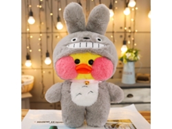 Muñeco de peluche de pato amarillo, disfraz de gato y perro, juguete, regalo de Navidad para niños