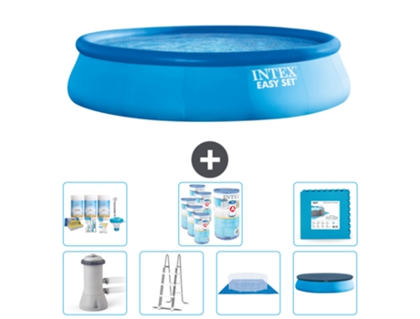 Piscina Insuflável INTEX 26166GN-CB42 (12430 L - 457x107cm)
