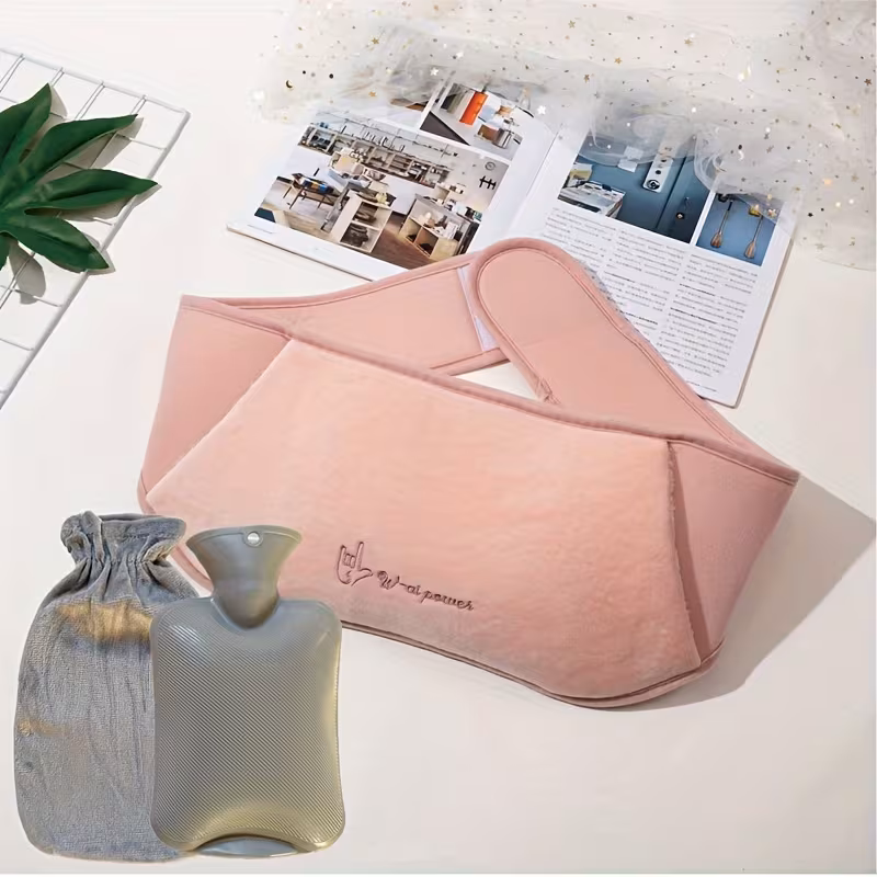 Set de 3 bolsas de agua caliente para dormir y calentar - El regalo perfecto para mujeres - Almohada térmica Stelasplen para abdomen y pelvis