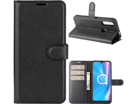 Carcasa Alcatel 1SE 2020 Livro Negro