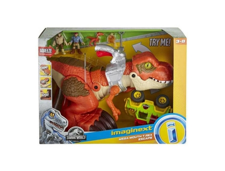 Muñeco MATTEL Jurassic World T-Rex Mega (Edad Mínima Recomendada: 3 años)