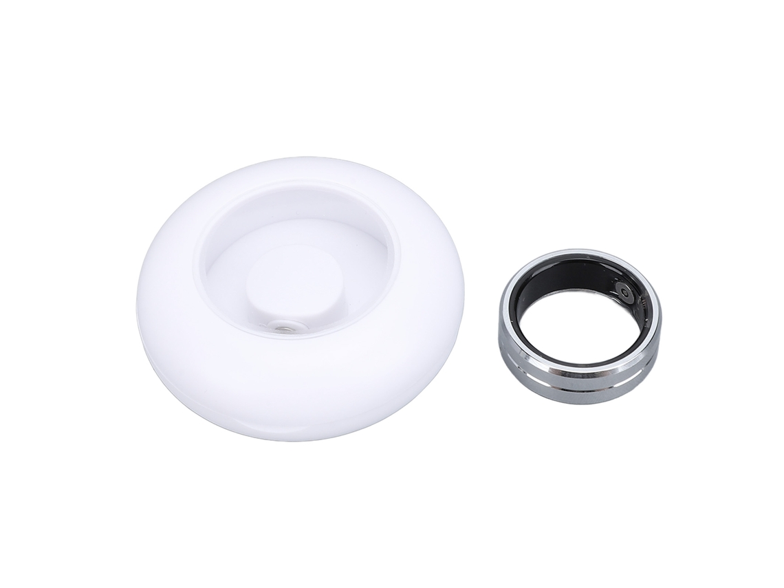 Anillo Inteligente Fitness Ligero Impermeable Ip68 Seguimiento De Sueño Pedometer Moda Elegante Plata 10