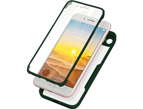 Carcasa iPhone SE 2020 AVIZAR Protección 360° Verde