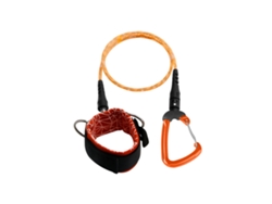 Correa De Seguridad Para Buceo, Estilo Libero, Con Correa Para La Muñeca Y Mosquetón Para Buceo, Esnórquel Y Deportes Acuáticos.