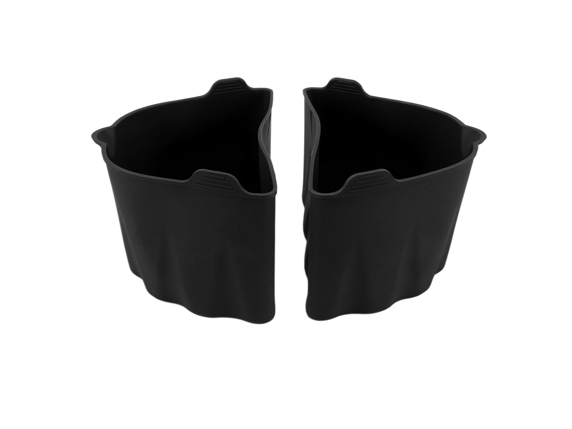 2026 Store-2 Piezas Liner Para Olla De Cocción Lenta 6-7qt Divisor De Olla De Silicona Para Hogar Y Restaurante Negro