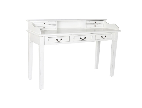 Escritorio HOME ESPRIT Blanco Madera 150 x 57 x 100 cm