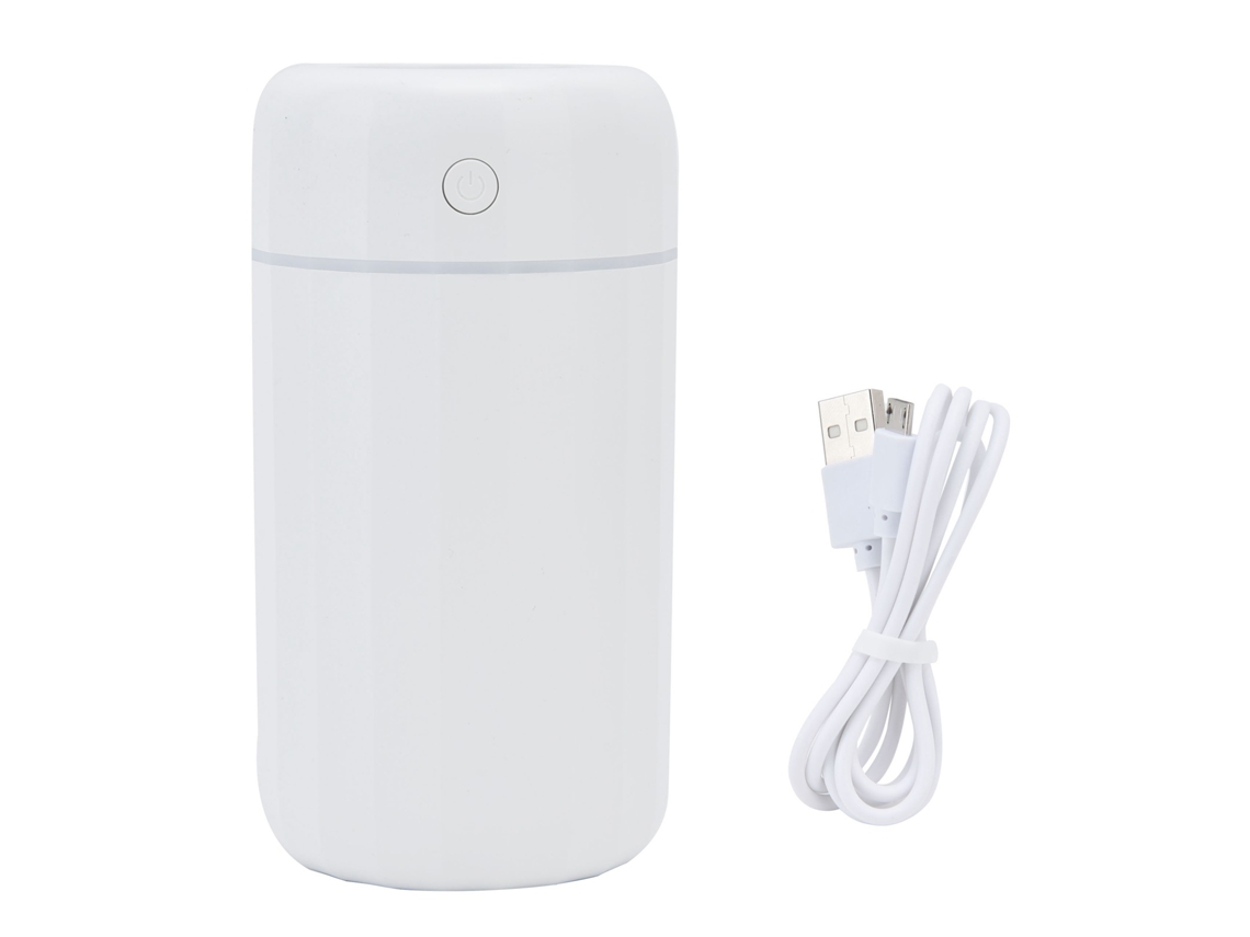 Mini humidificador de 260 ml, 2 niveles, USB, multifuncional, para coche, con batería de larga duración para la humedad.