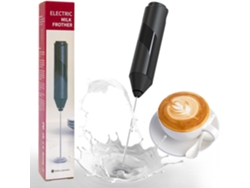Espumador de leche, batidora eléctrica recargable por USB, ideal para café, capuchino y chocolate caliente.
