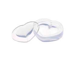 Molde De Silicona Para Resina Epoxi Con Forma De Corazón, Herramienta Para Hacer Colgantes De Cristal.