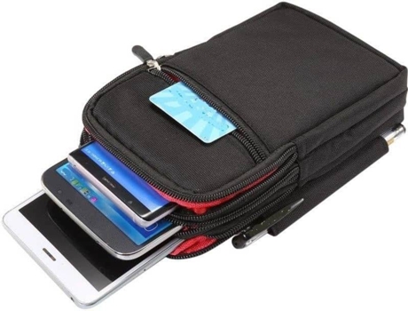Funda Universal DFVMOBILE EE0-N-FJNS-XXL-1 Negra